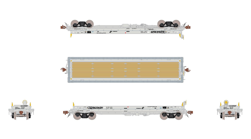 ScaleTrains Rivet 39302 HO Scale Thrall-Trinity 42’ Single-Hood Coil Steel Car ex-CR CSX/NYC 623659