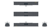 ScaleTrains Rivet 39311 HO Scale Thrall-Trinity 42’ Single-Hood Coil Steel Car Ex-IHB NOKL 381668