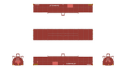 ScaleTrains Rivet 39313 HO Scale Thrall-Trinity 42’ Single-Hood Coil Steel Car Ex-CR CSS 1807