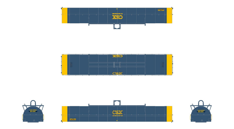 ScaleTrains Rivet 39316 HO Scale Thrall-Trinity 42’ Single-Hood Coil Steel Car Ex-CSX MBKX 250314