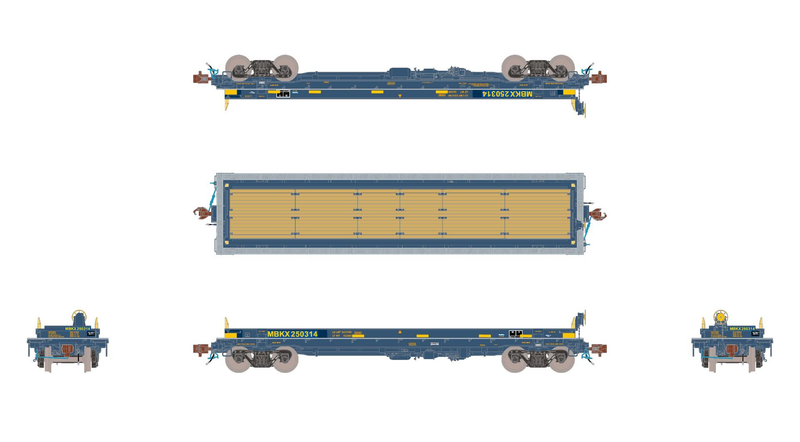 ScaleTrains Rivet 39316 HO Scale Thrall-Trinity 42’ Single-Hood Coil Steel Car Ex-CSX MBKX 250314