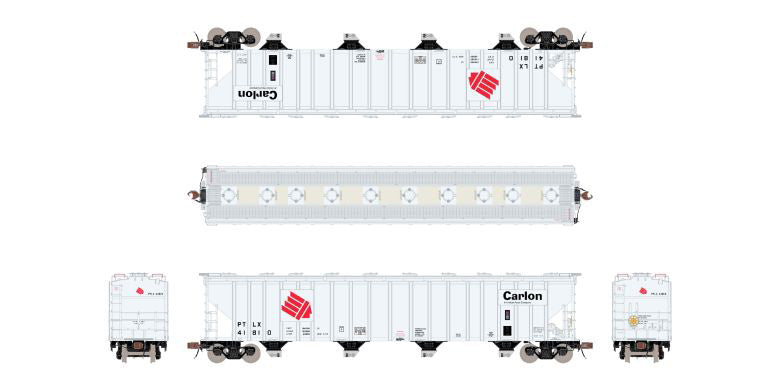 ScaleTrains Rivet 39452 HO Scale PS 5820 Covered Hopper Carlon PTLX 41815
