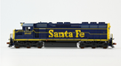 ScaleTrains Rivet 39705 HO Scale EMD SD45 Phase Ib1 Santa Fe Pinstripe ATSF 1854 DCC & Sound
