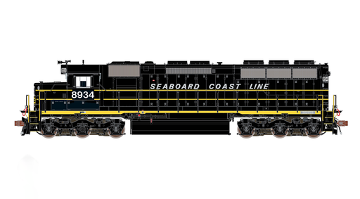 ScaleTrains Rivet 39772 HO Scale EMD SD45 Phase IIc Seaboard System"ex-SCL" 8934
