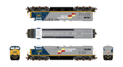 ScaleTrains Rivet 39909 HO Scale GE ES44AH GEVo Seaboard Heritage CSX 1982  DCC Sound