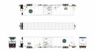 ScaleTrains Rivet 40144 HO Scale 82' 7111 Mechanical Reefer (Conspicuity) BNSF 793937