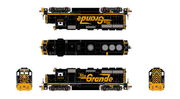 ScaleTrains Rivet 40175 HO Scale EMD GP40 Phase Ia2 IIc D&RGW 3087 DCC & Sound