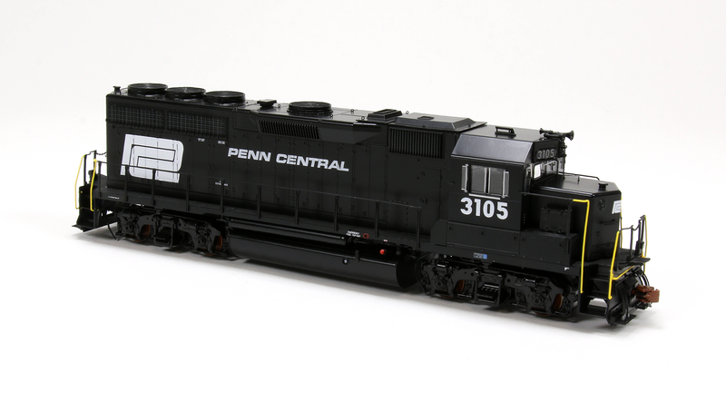 ScaleTrains Rivet 40214 HO Scale EMD GP40 Phase IIb Penn Central PC 3127