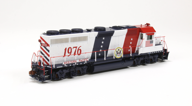 ScaleTrains Rivet 40226 HO Scale EMD GP40 Phase IIc Bicentennial WP 1976