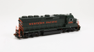 ScaleTrains Rivet 40228 HO Scale EMD GP40 Phase IIc Western Pacific WP 3528