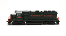 ScaleTrains Rivet 40232 HO Scale EMD GP40 Phase IIc Western Pacific WP 3537