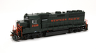 ScaleTrains Rivet 40232 HO Scale EMD GP40 Phase IIc Western Pacific WP 3537