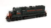 ScaleTrains Rivet 40234 HO Scale EMD GP40 Phase IIc Western Pacific WP 3544