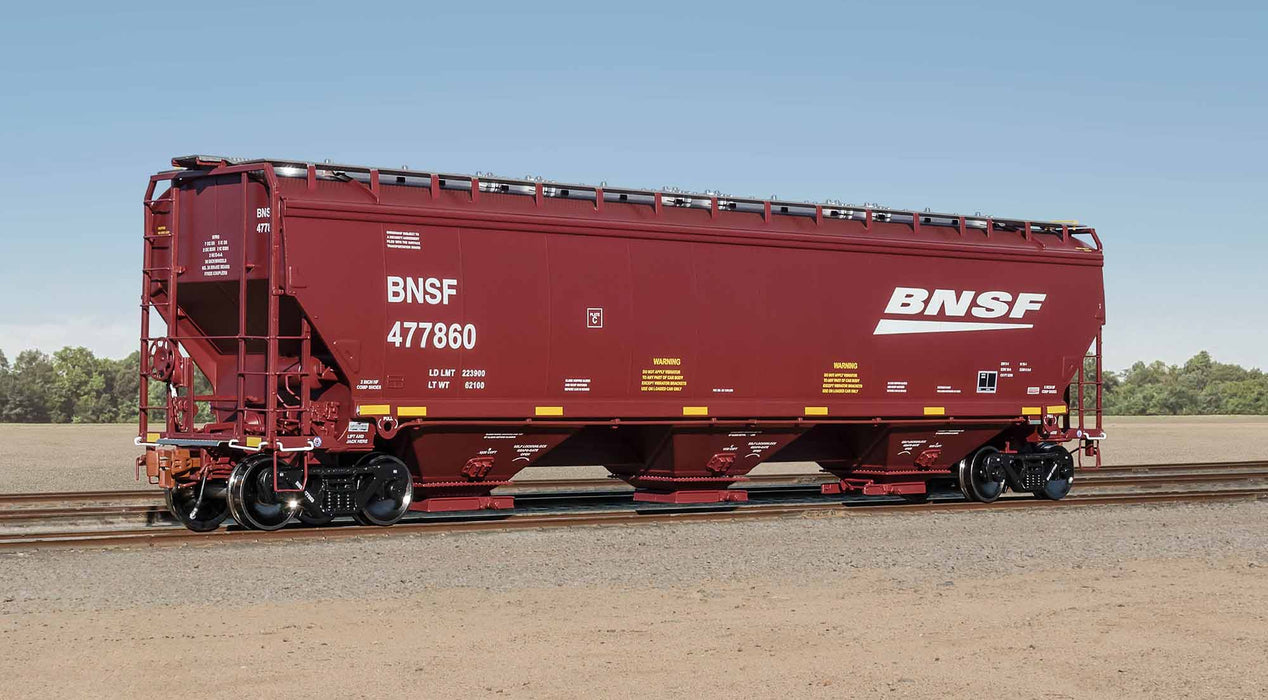 ScaleTrains Rivet 40311 HO Scale Gunderson 5188 Covered Hopper BNSF 477246
