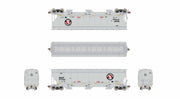ScaleTrains Rivet 40320 HO Scale Gunderson 5188 Covered Hopper GN / BNSF 477432