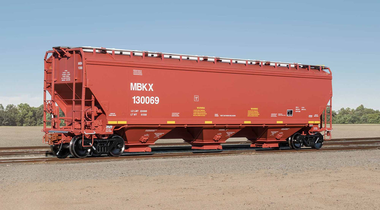 ScaleTrains Rivet 40322 HO Scale Gunderson 5188 Covered Hopper MBKX 130077