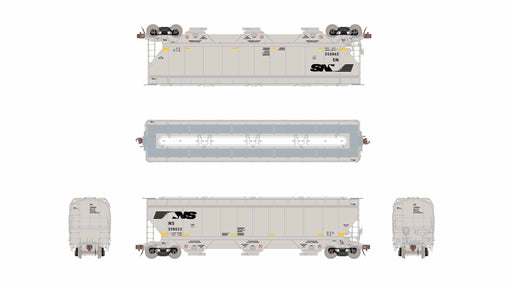 ScaleTrains Rivet 40407 HO Scale Gunderson 5188 Covered Hopper Norfolk Southern NS 298111