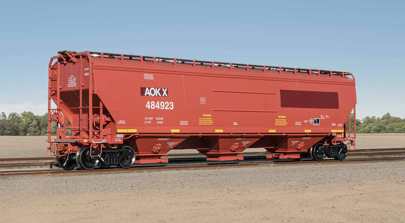 ScaleTrains Rivet 40410 HO Scale Gunderson 5188 Covered Hopper Ex-BNSF AOKX 484882