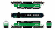 ScaleTrains Rivet 40753 HO Scale EMD SD40-2 Burlington Northern BN 6351 - DCC & Sound (White Face)