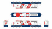 ScaleTrains Rivet 40756 HO Scale EMD SD40-2 Burlington Northern BN 1876 - DC (Bicentennial)