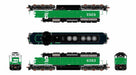 ScaleTrains Rivet 40761 HO Scale EMD SD40-2 Burlington Northern BN 6363 - DCC & Sound (White Face with Ditch Lights)