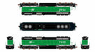 ScaleTrains Rivet 40764 HO Scale EMD SD40-2B Burlington Northern BN 7502 - DC