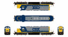 ScaleTrains Rivet 40767 HO Scale EMD SD40-2 CSX 8028 - DCC & Sound (YN2)