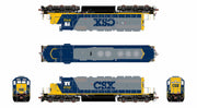ScaleTrains Rivet 40772 HO Scale EMD SD40-2 CSX 8192 - DC (YN2 with Ditch Lights)