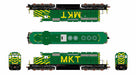 ScaleTrains Rivet 40777 HO Scale EMD SD40-2 Missouri-Kansas-Texas MKT 620 - DCC & Sound
