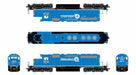 ScaleTrains Rivet 40790 HO Scale EMD SD40-2 Norfolk Southern NS 3387 - DC (Ex CR Patch with Ditch Lights)