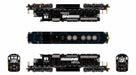 ScaleTrains Rivet 40796 HO Scale EMD SD40-2 Norfolk Southern NS 3379 - DC (with Ditch Lights)