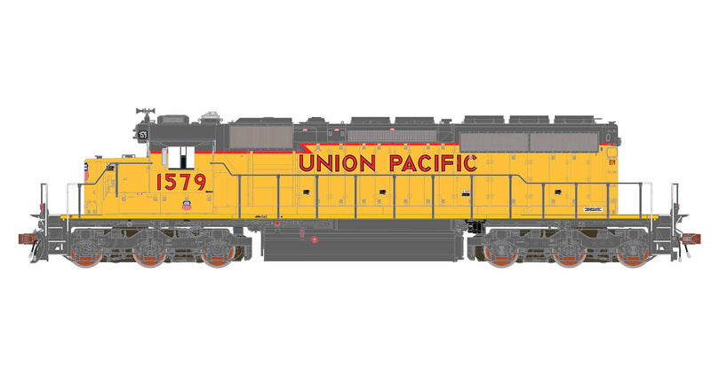 ScaleTrains Rivet 40801 HO Scale EMD SD40-2 Union Pacific UP 1579 - DCC & Sound (SD40N Rebuild 88" Nose)