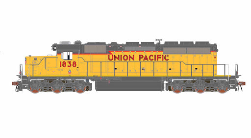 ScaleTrains Rivet 40805 HO Scale EMD SD40-2 Union Pacific UP 1838 - DCC & Sound (SD40N Rebuild 116" Snoot Nose)