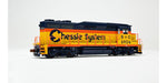 ScaleTrains Rivet 40953 HO Scale EMD GP30 Phase Id Chessie System B&O DCC LokSound