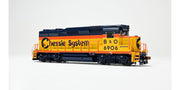 ScaleTrains Rivet 40953 HO Scale EMD GP30 Phase Id Chessie System B&O DCC LokSound