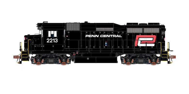ScaleTrains Rivet 40967 HO Scale EMD GP30 Phase Id Penn Central 2213 DCC and Sound Equipped