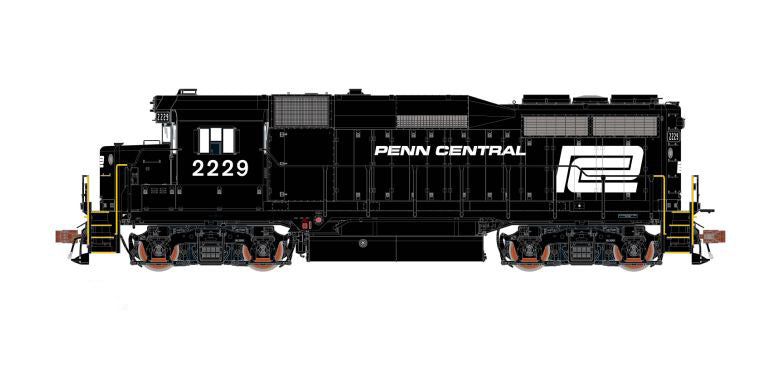 ScaleTrains Rivet 40973 HO Scale EMD GP30 Phase Ie Penn Central 2229 DCC and Sound Equipped