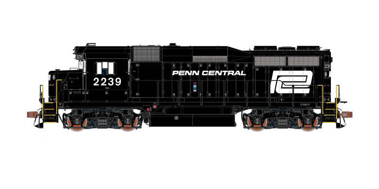ScaleTrains Rivet 40975 HO Scale EMD GP30 Phase Ie Penn Central 2239 DCC and Sound Equipped