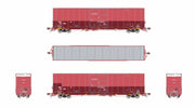 ScaleTrains Rivet 40991 HO Scale Trinity 60' 7500 12' Plug-Door High-Cube Boxcar Atlantic & Western ATW 140036 (Patched)