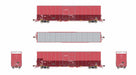 ScaleTrains Rivet 40991 HO Scale Trinity 60' 7500 12' Plug-Door High-Cube Boxcar Atlantic & Western ATW 140036 (Patched)