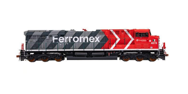 ScaleTrains Rivet HO GE ES44AC Ferromex Zebra