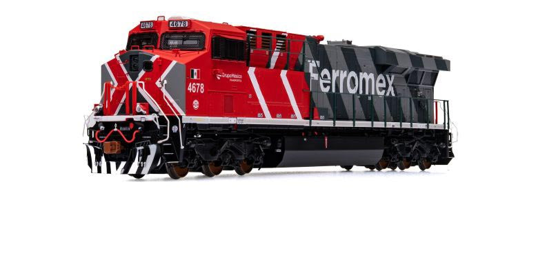 ScaleTrains Rivet HO GE ES44AC Ferromex Zebra