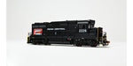 ScaleTrains Rivet HO Scale EMD GP30 Phase Ie Penn Central Red and White Logo 2226