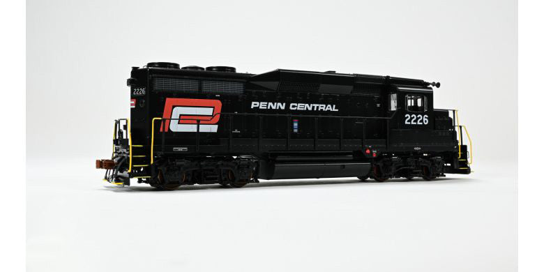 ScaleTrains Rivet HO Scale EMD GP30 Phase Ie Penn Central Red and White Logo 2226
