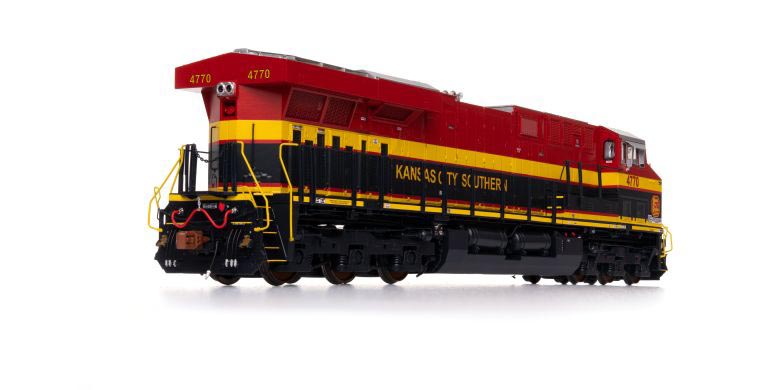ScaleTrains Rivet HO Scale GE ES44AC GEVo Kansas City Southern KCS