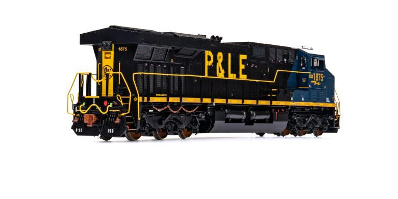 ScaleTrains Rivet HO Scale GE ES44AH GEVo Pittsburg and Lake Erie Heritage CSX 1875