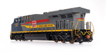 ScaleTrains Rivet HO Scale GE ES44AH GEVo SCL and L&N Heritage CSX 1972