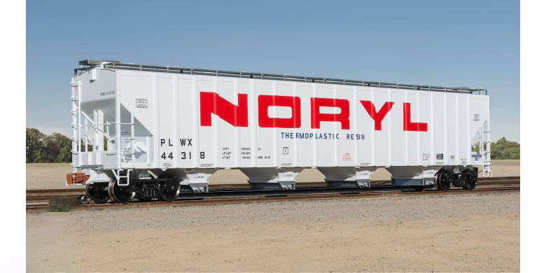 ScaleTrains Rivet HO Scale PS 5820 Covered Hopper NORYL PLWX