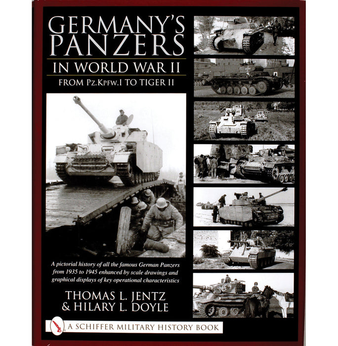 Schiffer Books 314254 Germany's Panzers in WWII HC