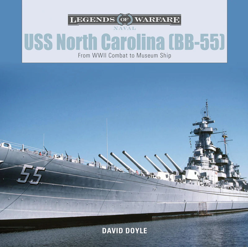 Schiffer Books 355639 Legends: USS North Carolina BB-55
